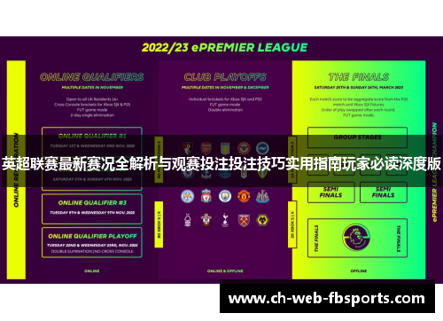 英超联赛最新赛况全解析与观赛投注投注技巧实用指南玩家必读深度版